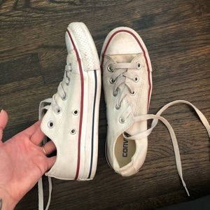 White Converse